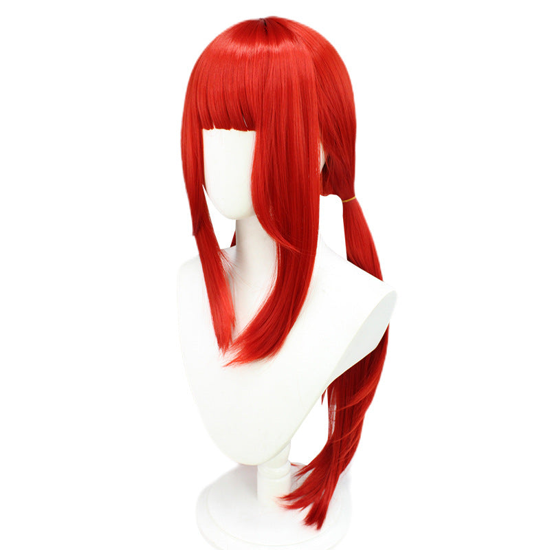 Beautiful Original God Lu Red Silicone Cos Wig