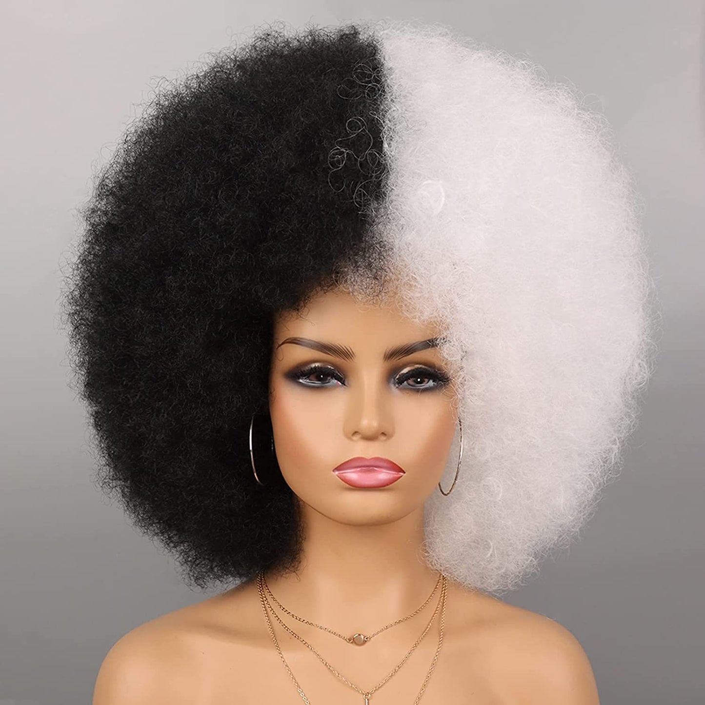 Women's Small Volume Afro More Colors Can Come To The Wig Long Curls