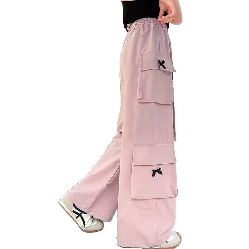 Children's Clothes Western Style Thin Trousers Big Children's Pants