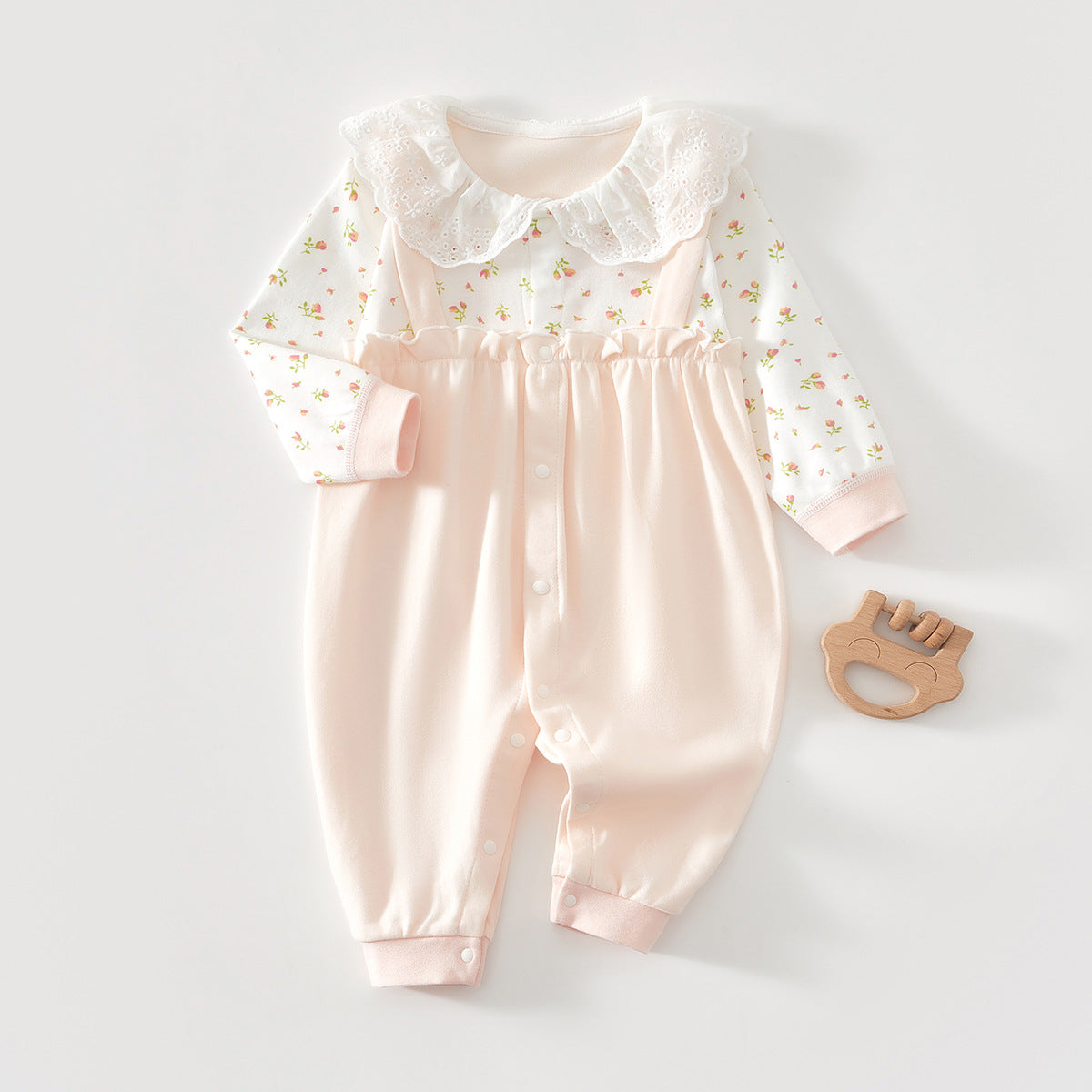 Born Rompers Romper Boy Pure Cotton Jumpsuit, Climbing Suit