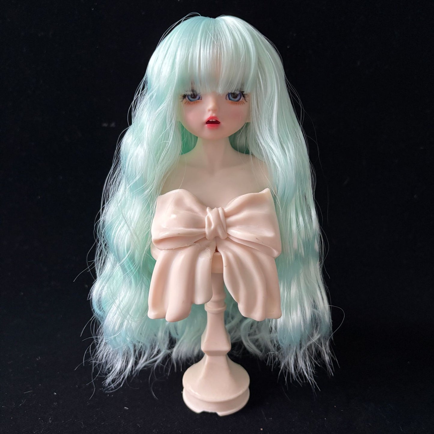 With Bangs Multicolor Small Curls Dress Up Cos Wig