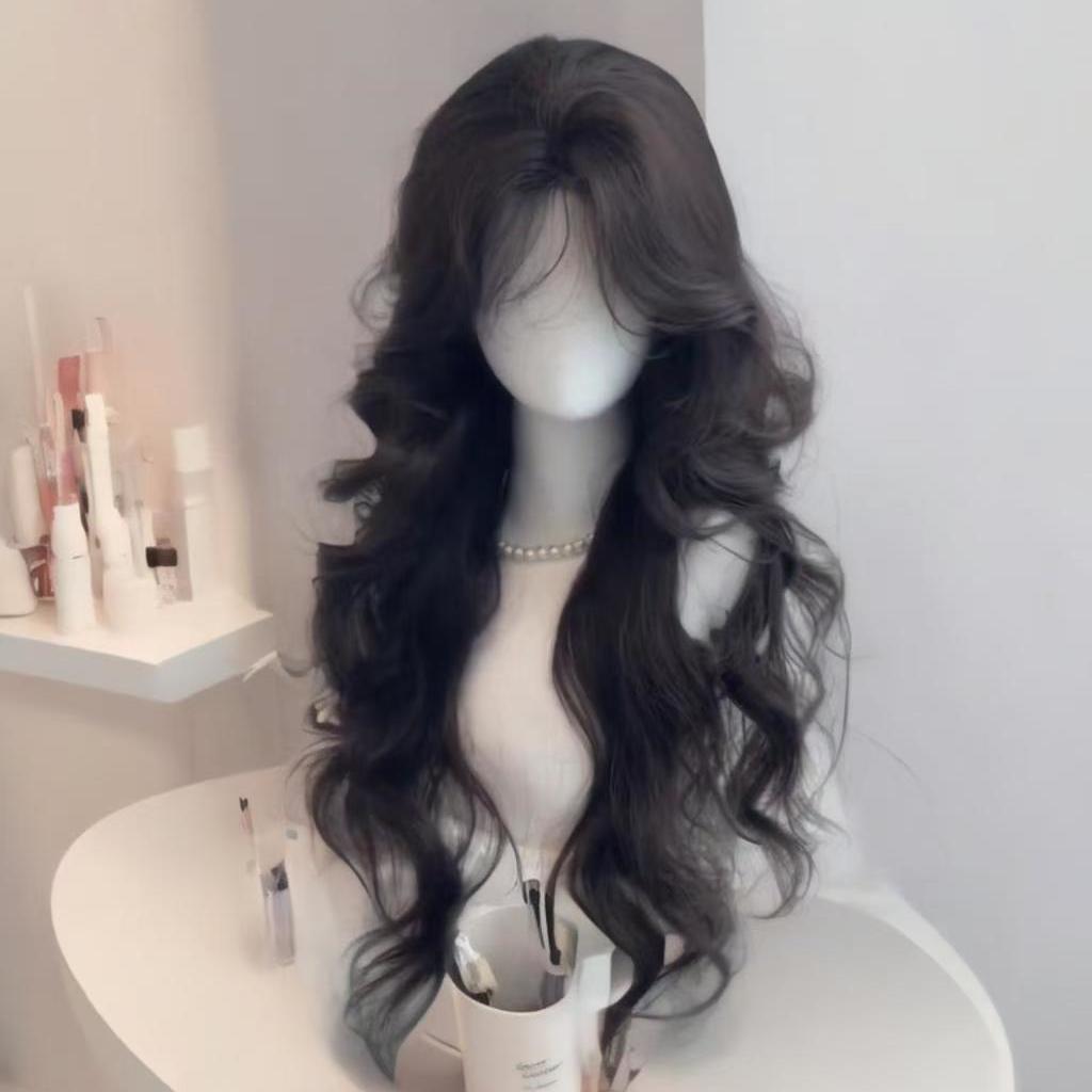 Large Volume Artificial Hair Everyday Fashion High Level Wig Long Curls