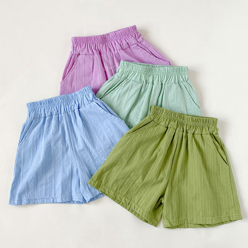 Shorts Summer Thin Casual Beach Korean Style Children's Pants