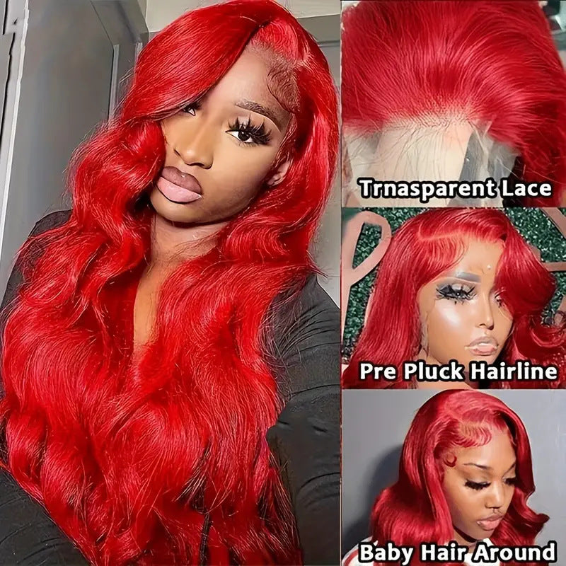 Women's Lace Fashion Wavy Curly Hair Chemical Wig Long Curls