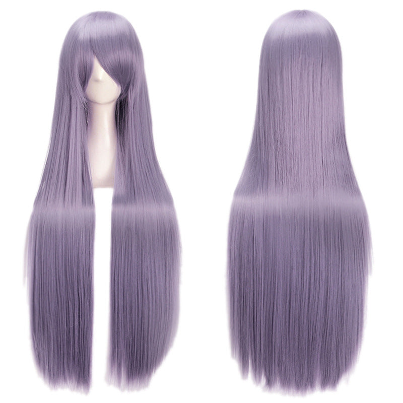 Classic Universal Color Hair Anime Fiber Long Straight Wig