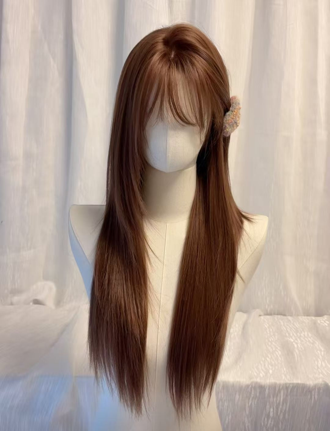 Hair Embellish Age Reducing Temperament Group Wig Long Curls