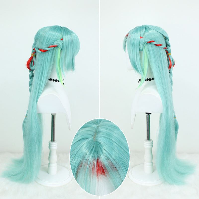 Hero Glory Corn Stigma Fluffy Scalp Puffy Silk Cos Wig