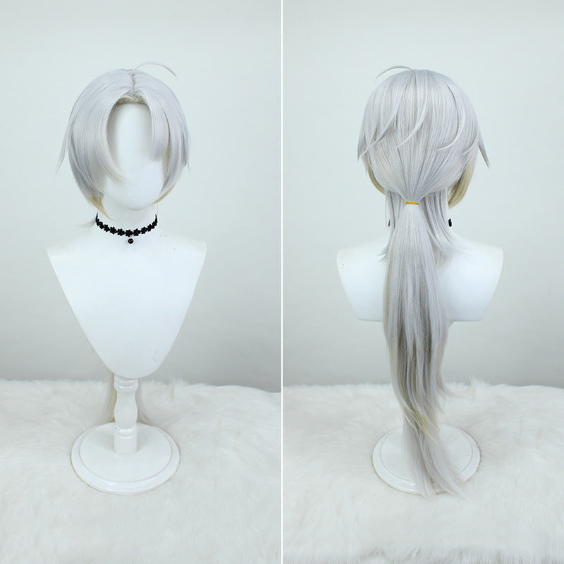 Drifter Female Male Lengthened Tail Gradient Corn Stigma Cos Wig
