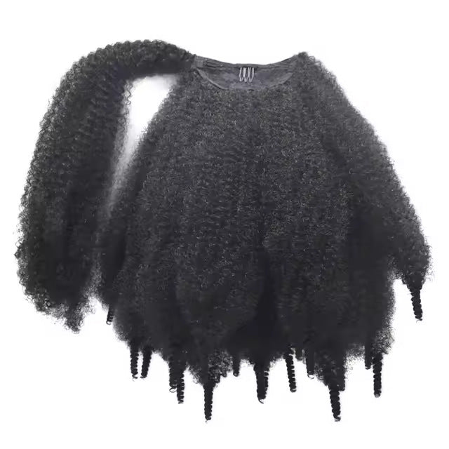 Inch African Spring Twist Hook Fiber Hair Bag Wig Ponytail