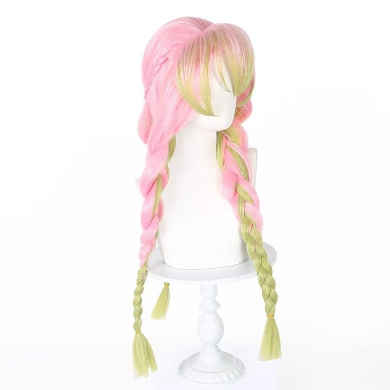 Silk Pleasure Honey Glass No Three-strand Braid Cos Wig
