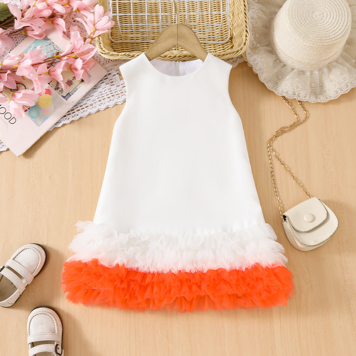 Charming Stylish Trendy Fashionable Summer Princess Children's Dress