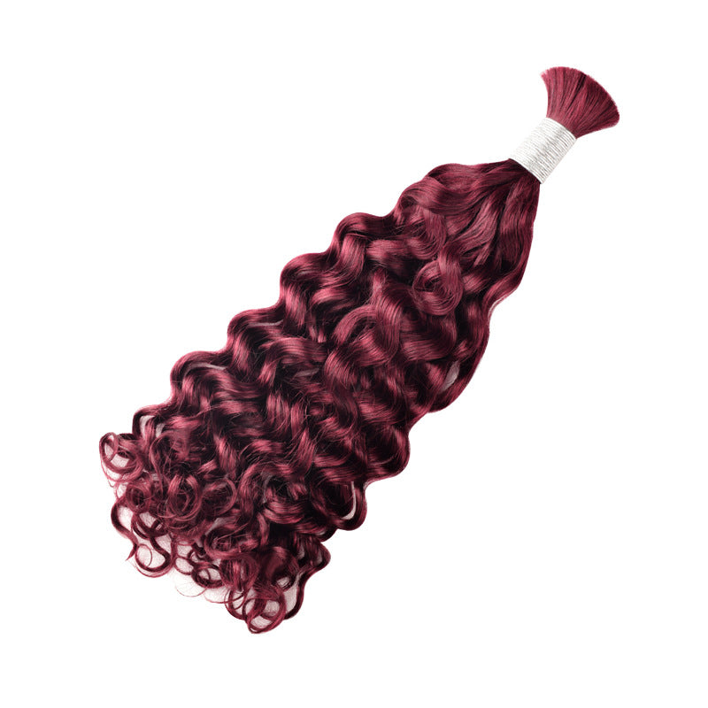 Durable Pretty Human Bulk Color Band Real Hair Wig