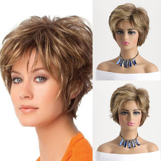Innovative Charming Women's Sheath Synthetic Wigs Wig Short Curly Hair