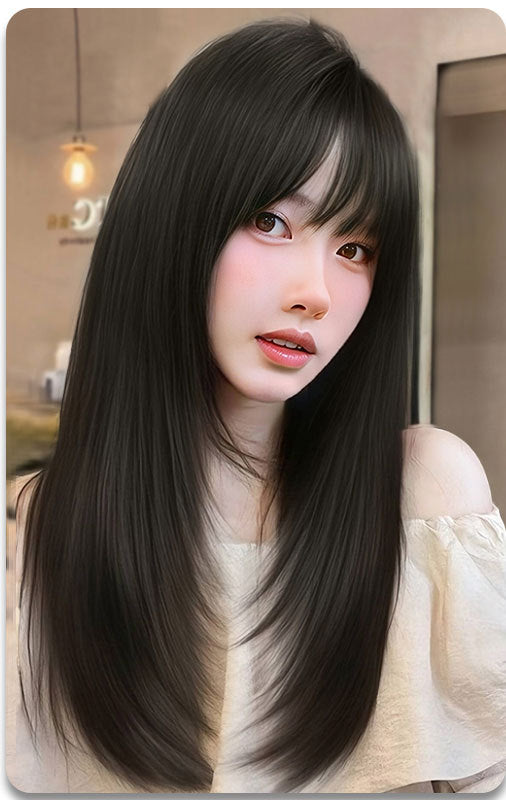 Women's Set One-piece High-level Refined Additional Hair Volume Fluffy Light Seamless Wig