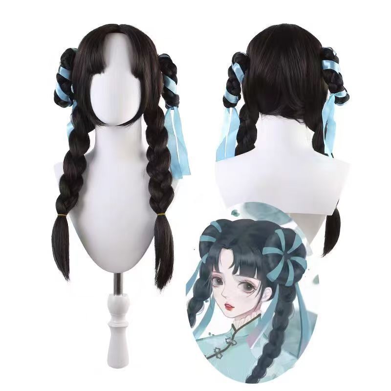 Girly Style Comes With Double Twist Braid Cos Wig