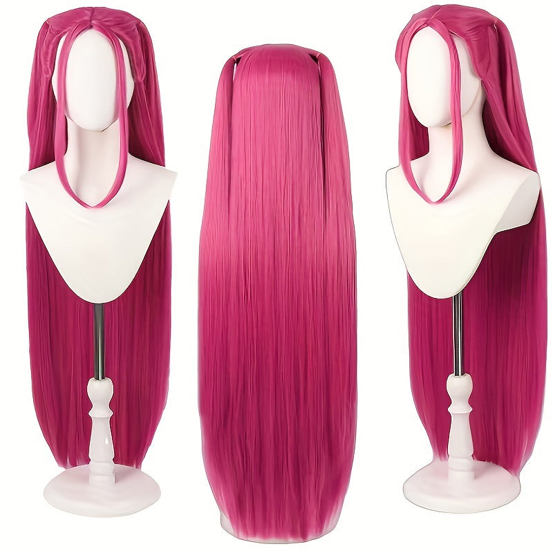 Witch Hunting Group Mira Red Imitation Cos Wig