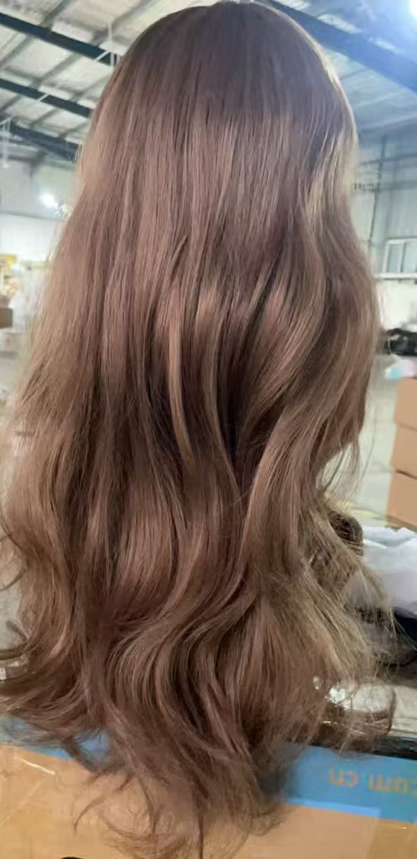 Women's Curly Hair Natural Korean Fashionable Big Wig Long Curls