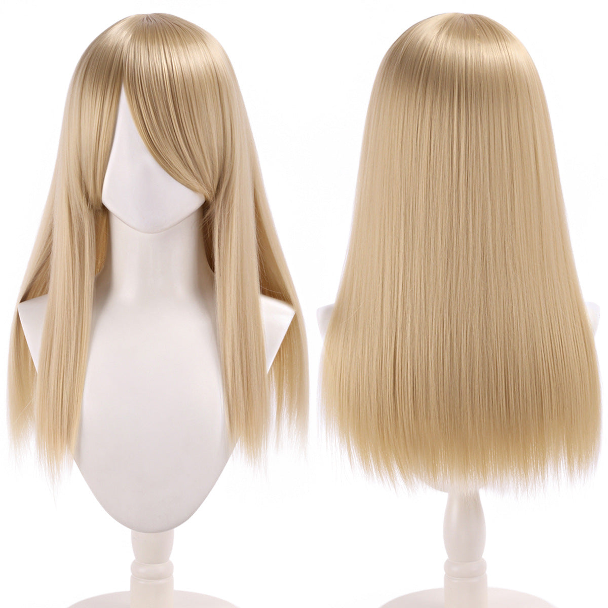 Lord Anime Fiber Rose Color Thickened Long Straight Hair Cos Wig