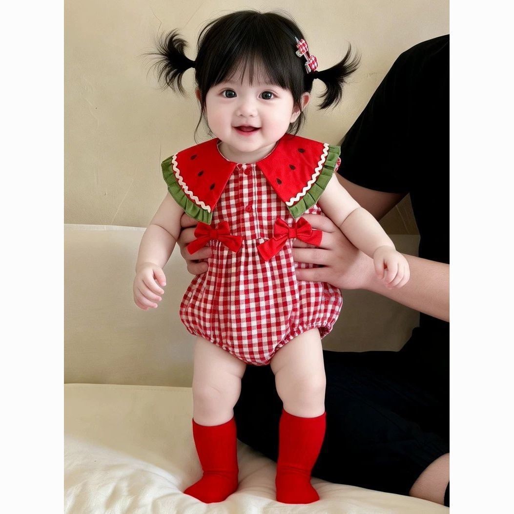 Dopamine Wear Cartoon Cute Jumpsuit Days Dress Jumpsuit, Climbing Suit