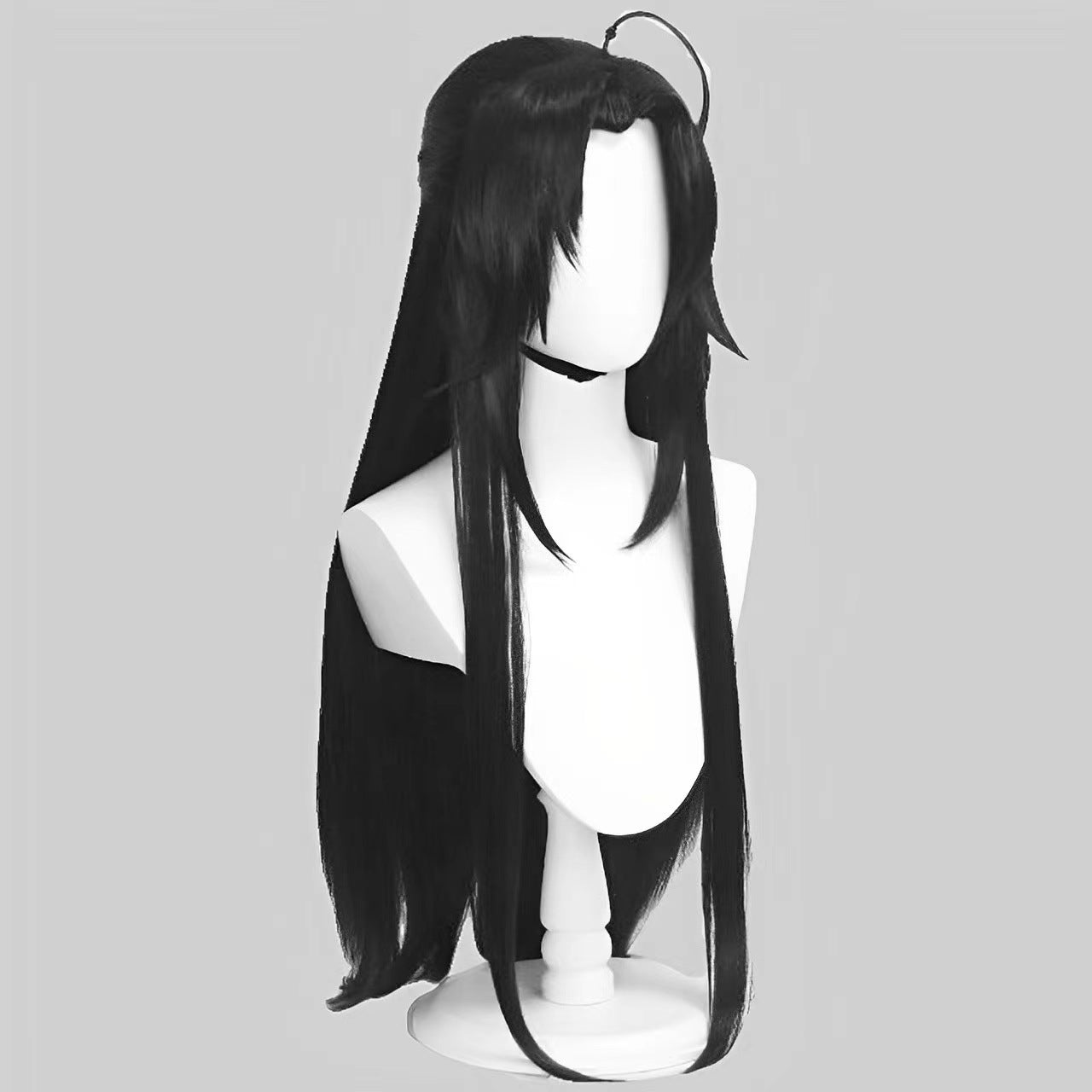 Adult Archaistic Ancient Costume Black Beauty Pointed Cos Wig