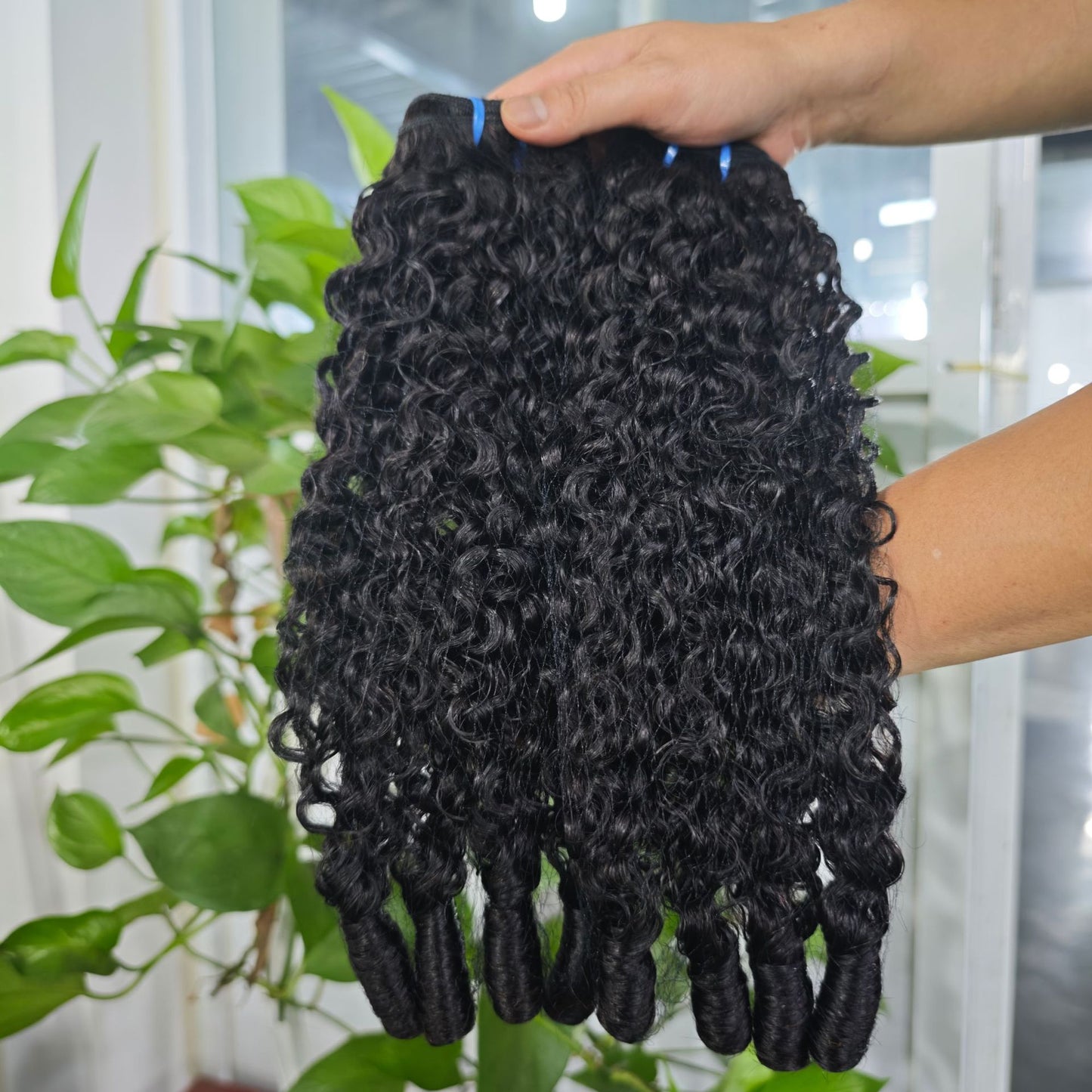 Innovative Stylish Slouchy Volume Human Weft Real Hair Wig
