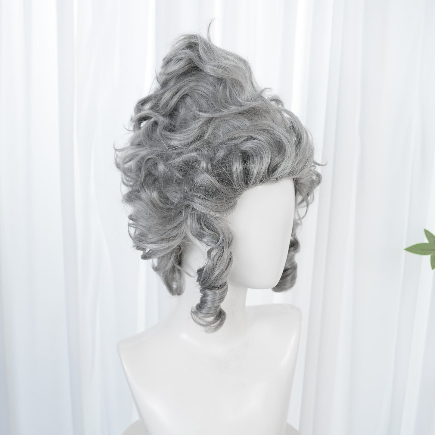 Mary Antoinette Court Queen Spiral Curly Wig Long Curls