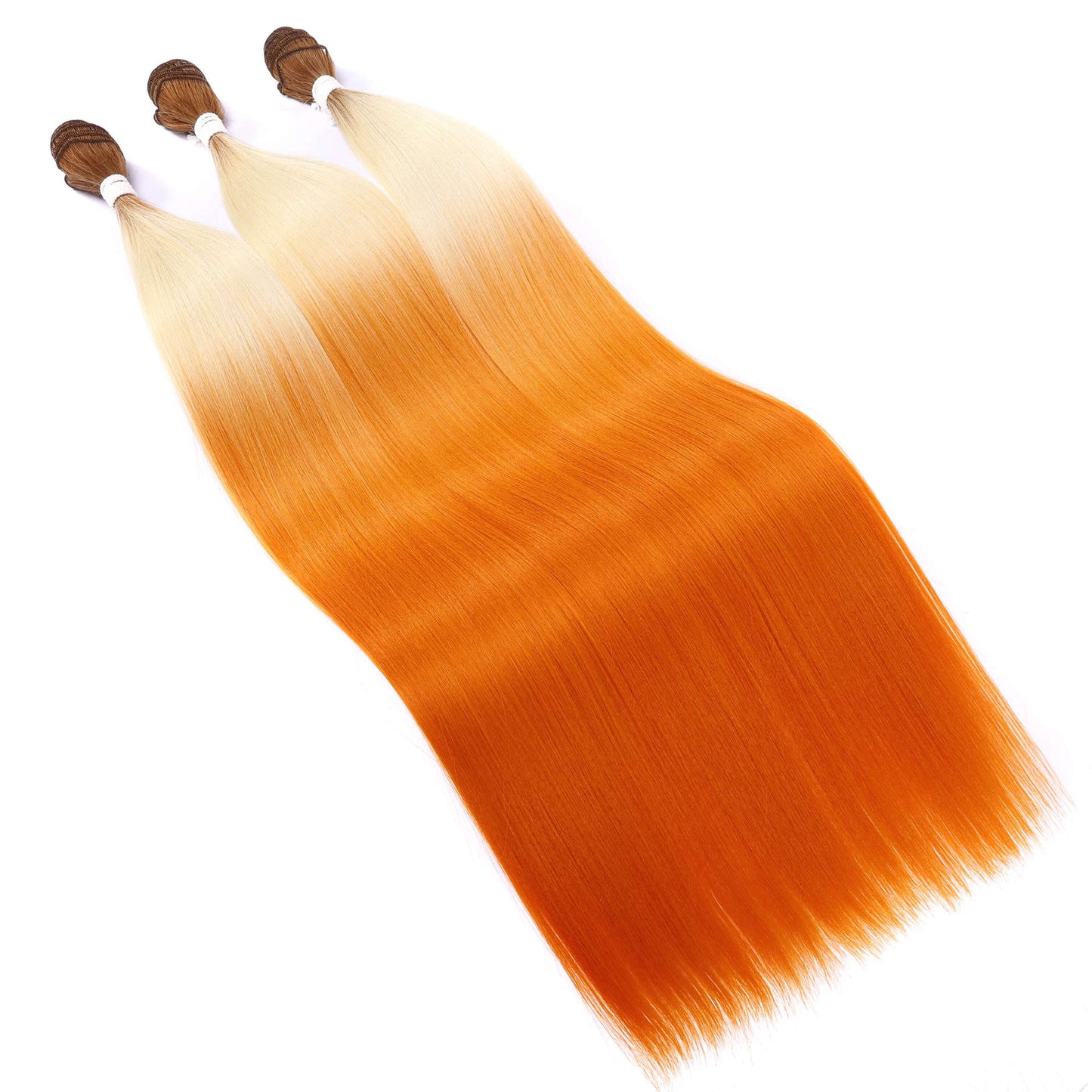 Women's Chemical Fiber African Hair Band Weft Long Straight Wig