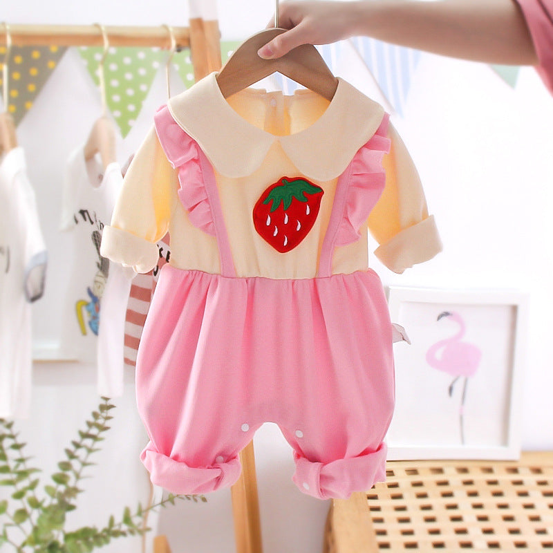 Jumpsuit Princess Long Sleeve Autumn Romper Outer Jumpsuit, Climbing Suit
