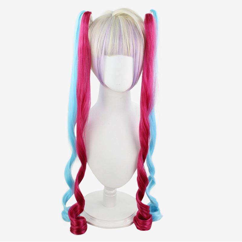 On Sugar Sauce Double Ponytail Silicone Cos Wig
