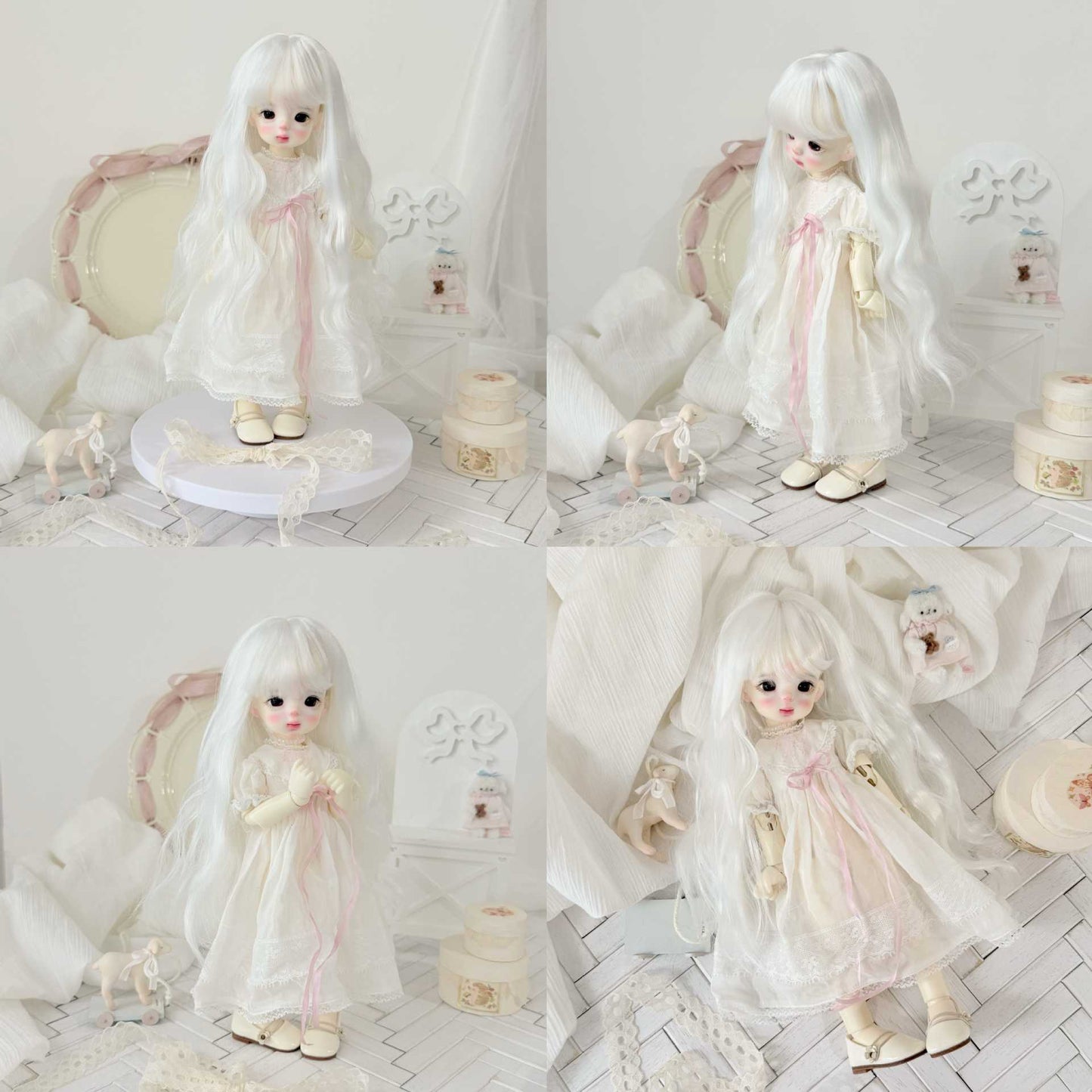 Doll For Points Soft Silk Bangs Small Cos Wig