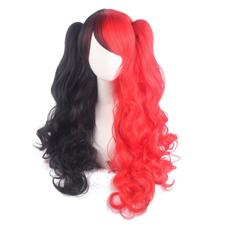 Anime Lolita Jaws Clamp Pair Ponytail Sheath Cos Wig