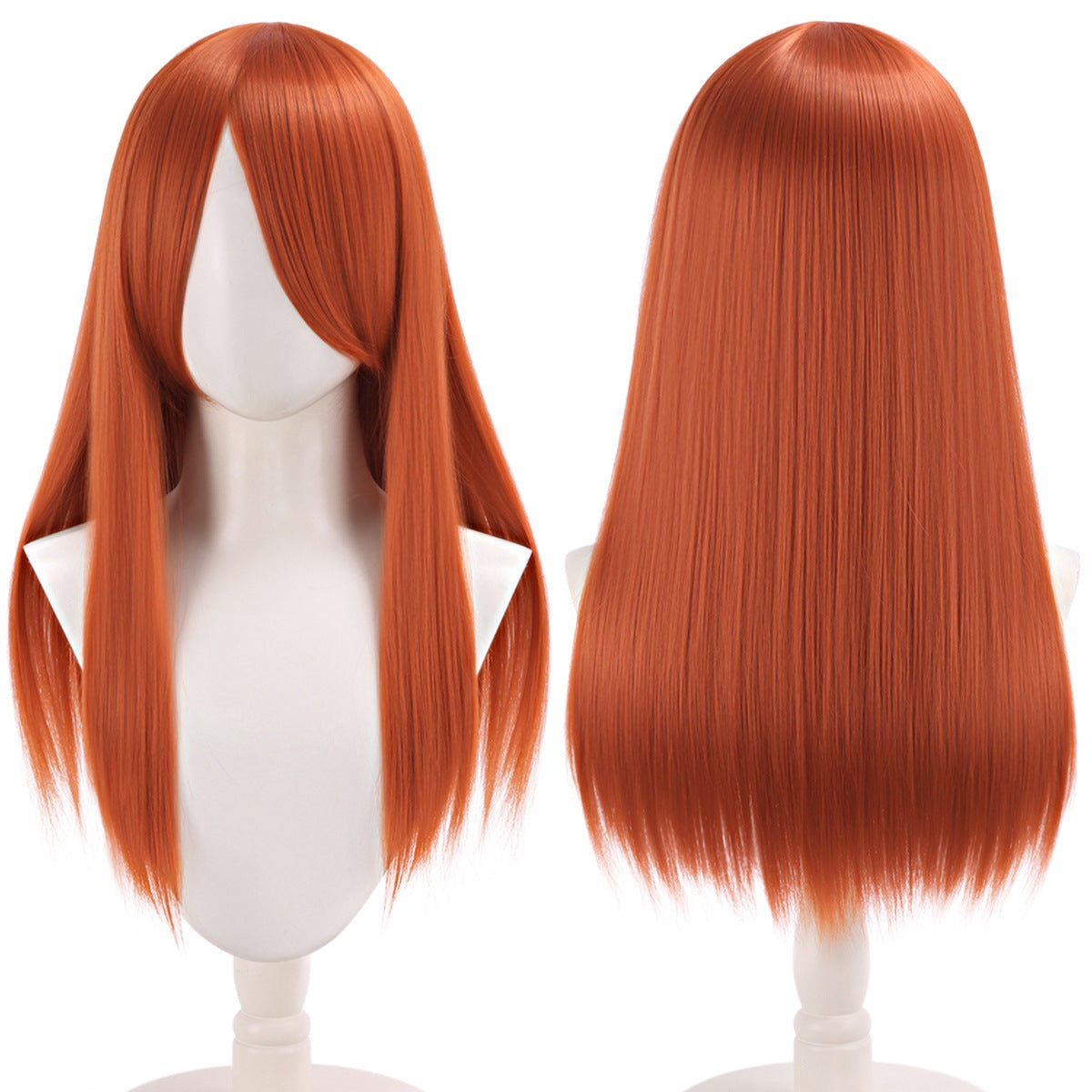 Lord Anime Fiber Rose Color Thickened Long Straight Hair Cos Wig