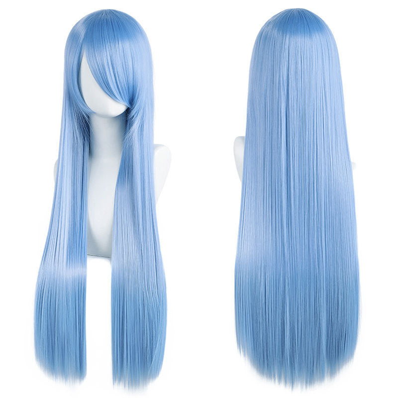 Women's & Men's Universal Color Long Straight Hair Mao Cos Wig