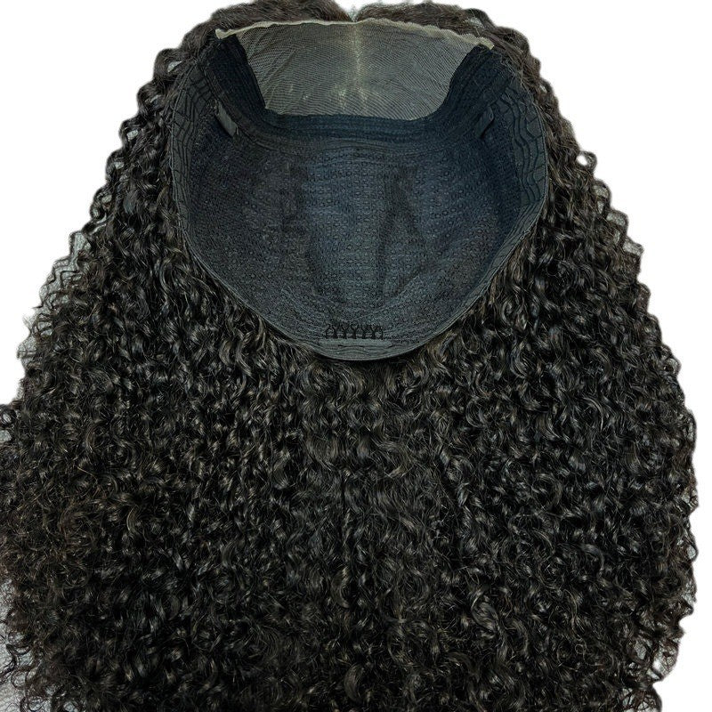 Elegant Sdd Pixel Curls Full Frontal Real Hair Wig