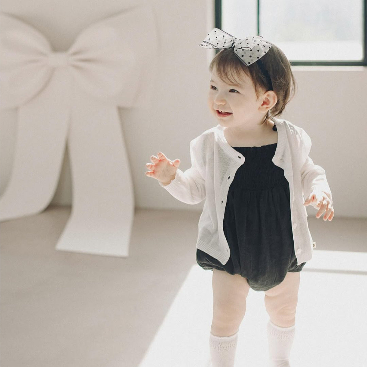 High-grade Black Jumpsuit Smocking Sling Pure Cotton Tied Triangle Jumpsuit, Climbing Suit