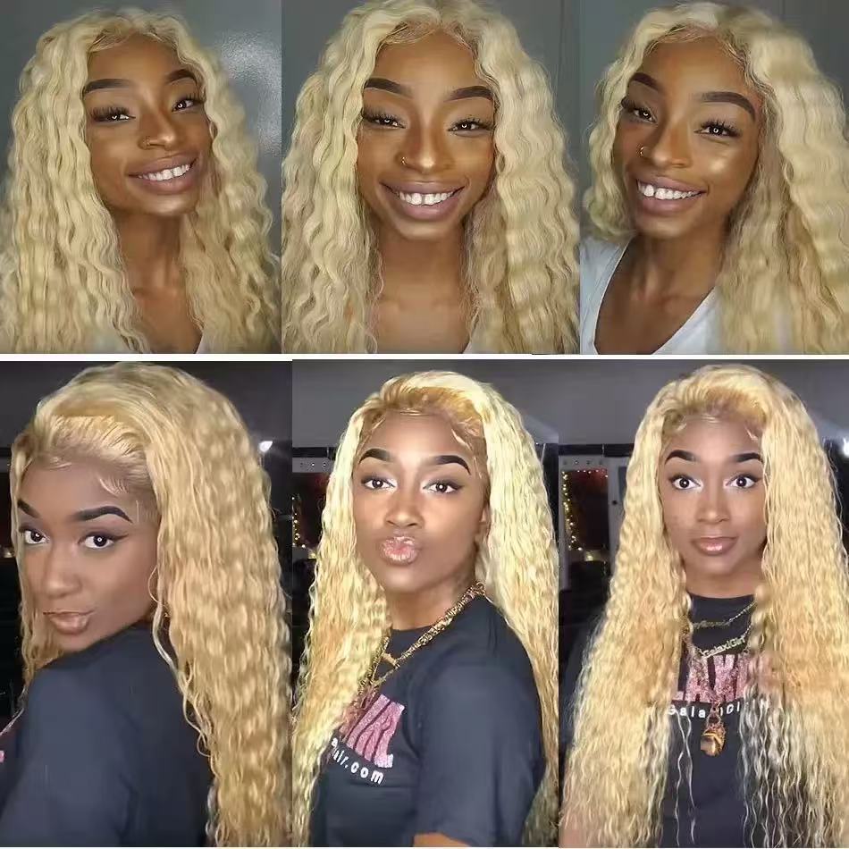 Lace Small Volume Wound Tube Afro Curly Hair Wig Long Curls