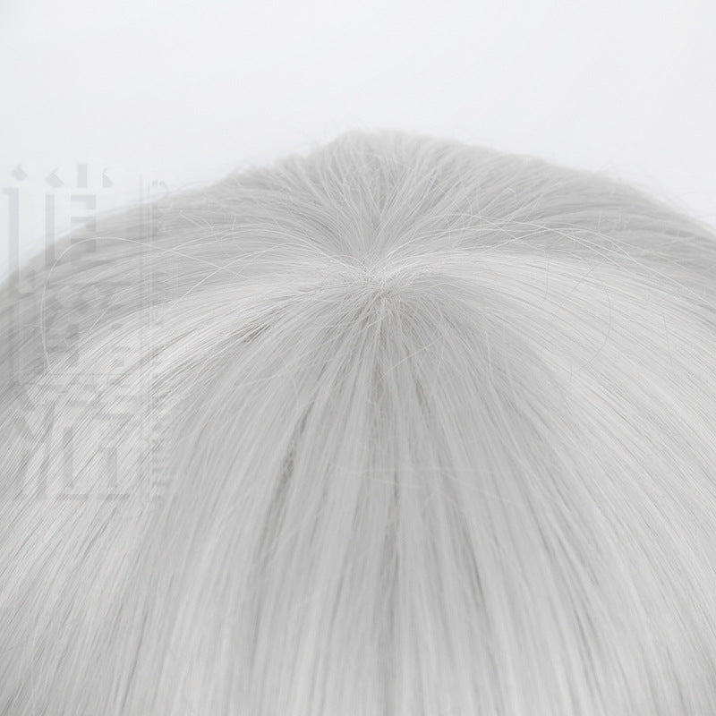 Cool Automata Sier White Short Hair Cos Wig