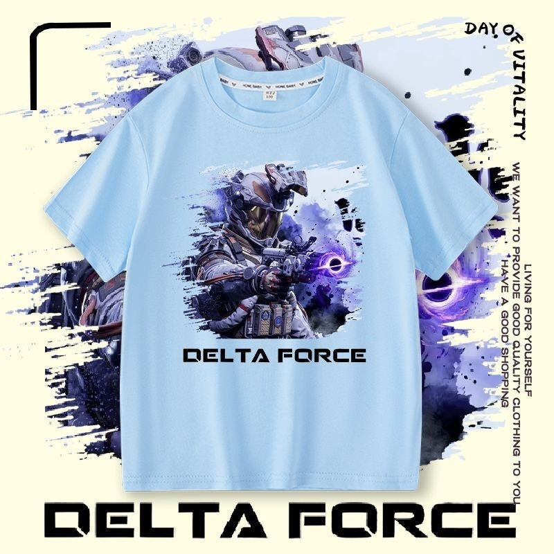 Action Surrounding The Game Grand Dragon Cotton Short Sleeve Boys Children's T-shirt