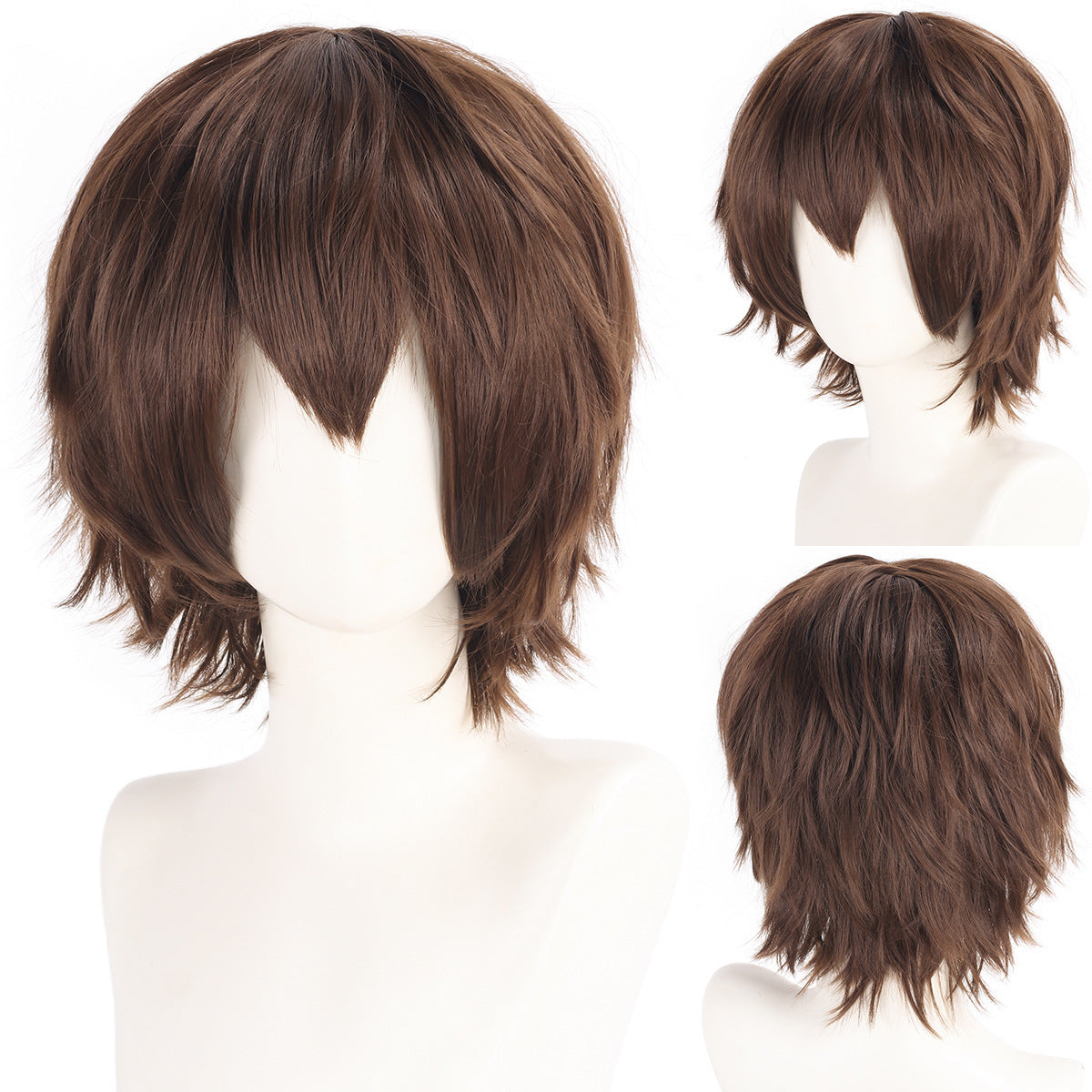 Short Hair Closing Face Top Optional Mao Style Cos Wig