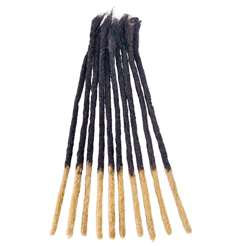 Human Dreadlocks Hand Rub African Head Real Hair Wig