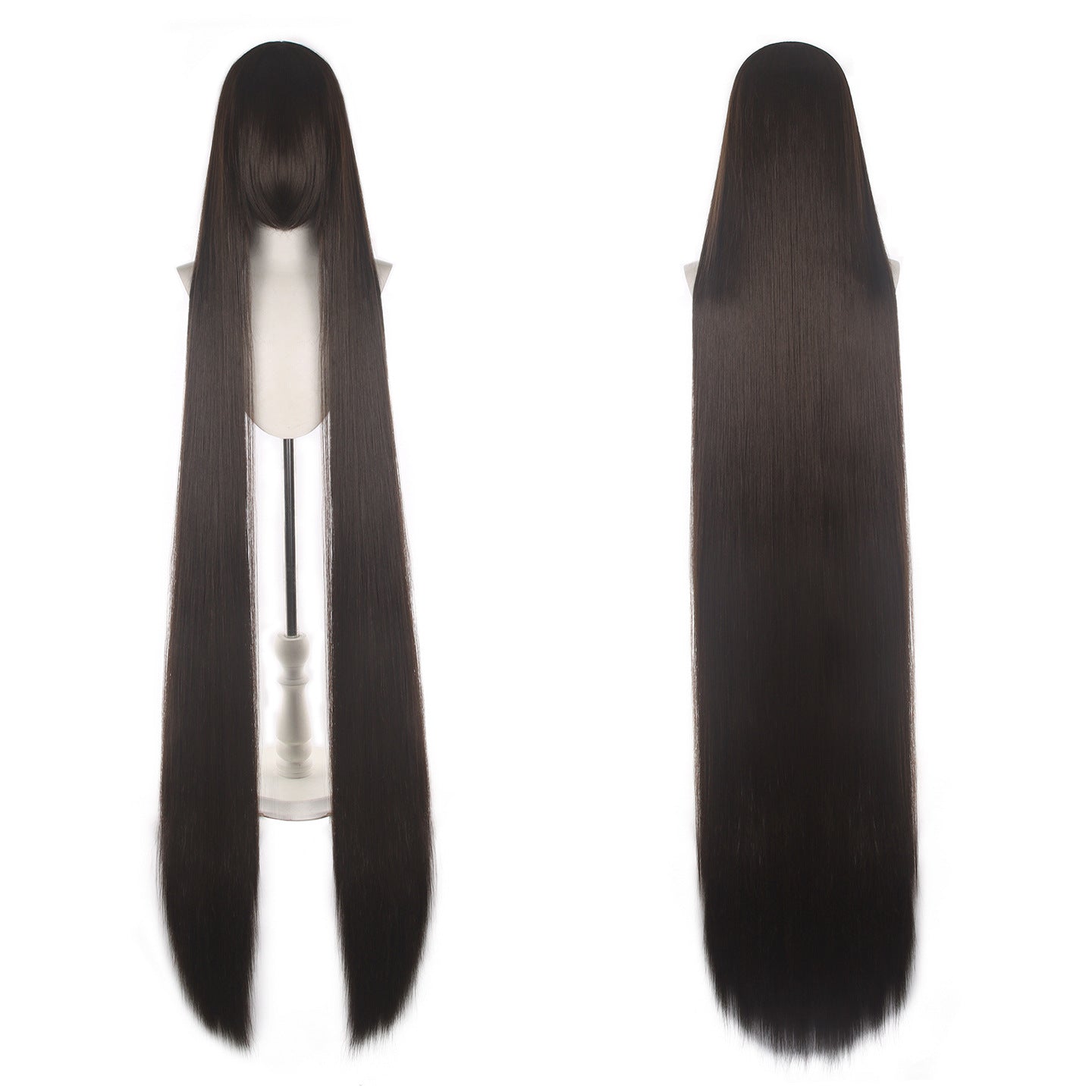 Universal Round Head Fur Female Hair Cos Wig