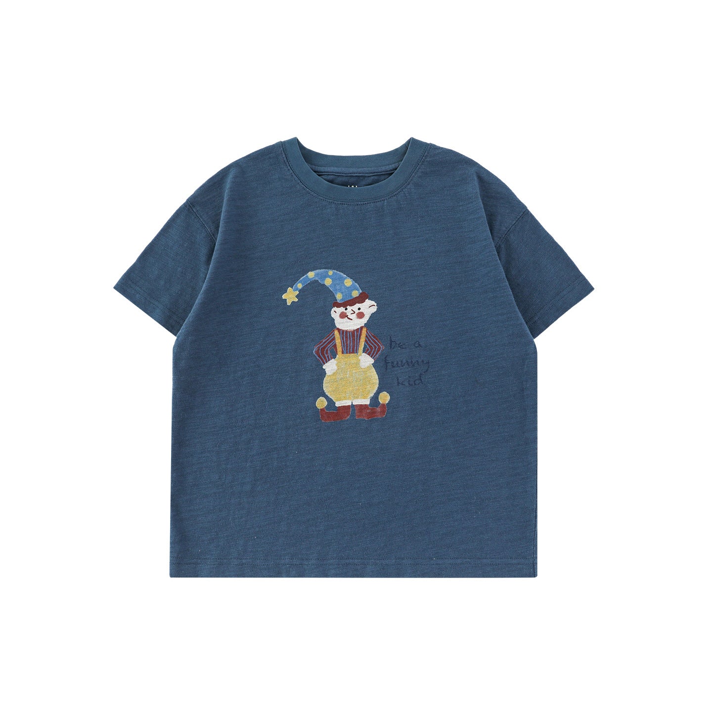 My Boy's Fashion Color Discharge Print Summer Childlike Cute Casual Children's T-shirt