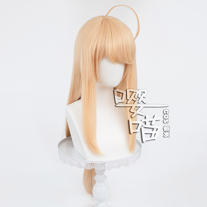 Demon Little Shan Red Su Simulation Scalp Cos Wig