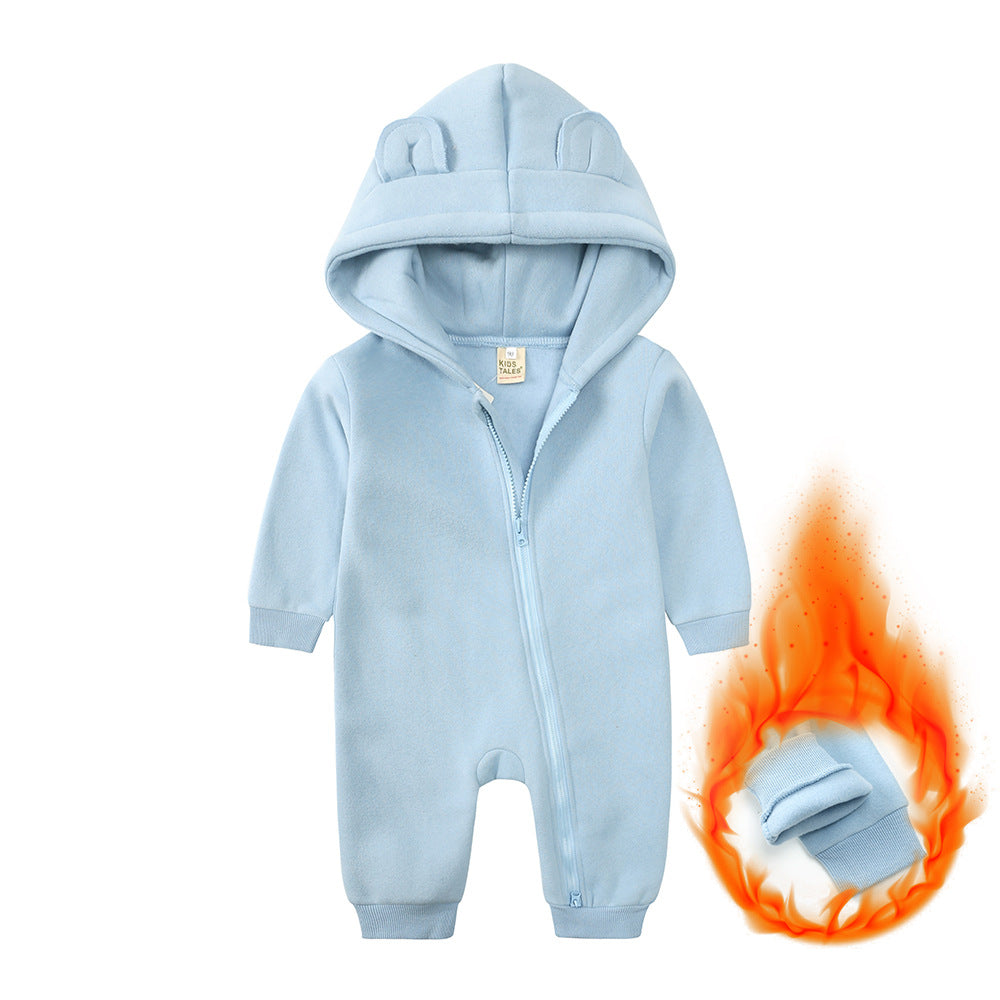Jumpsuit Outwear Thickening Thermal Romper Born Jumpsuit, Climbing Suit