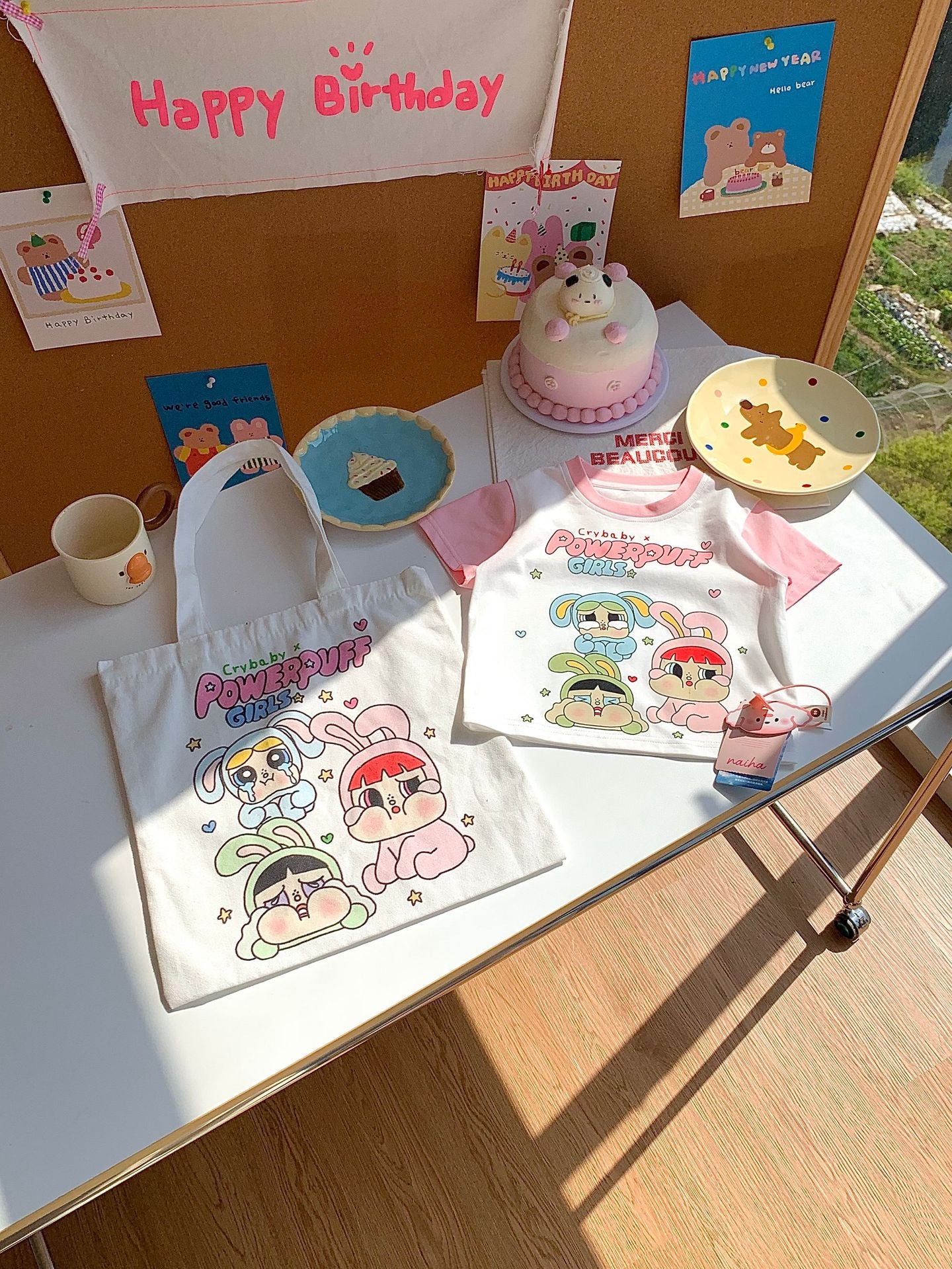 Children's Bag Summer Short Sleeve Cute Cartoon Printed Boys Korean Style Children's T-shirt
