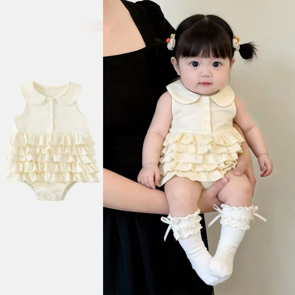 Princess Dress Romper Bag Fart Cake Jumpsuit, Climbing Suit