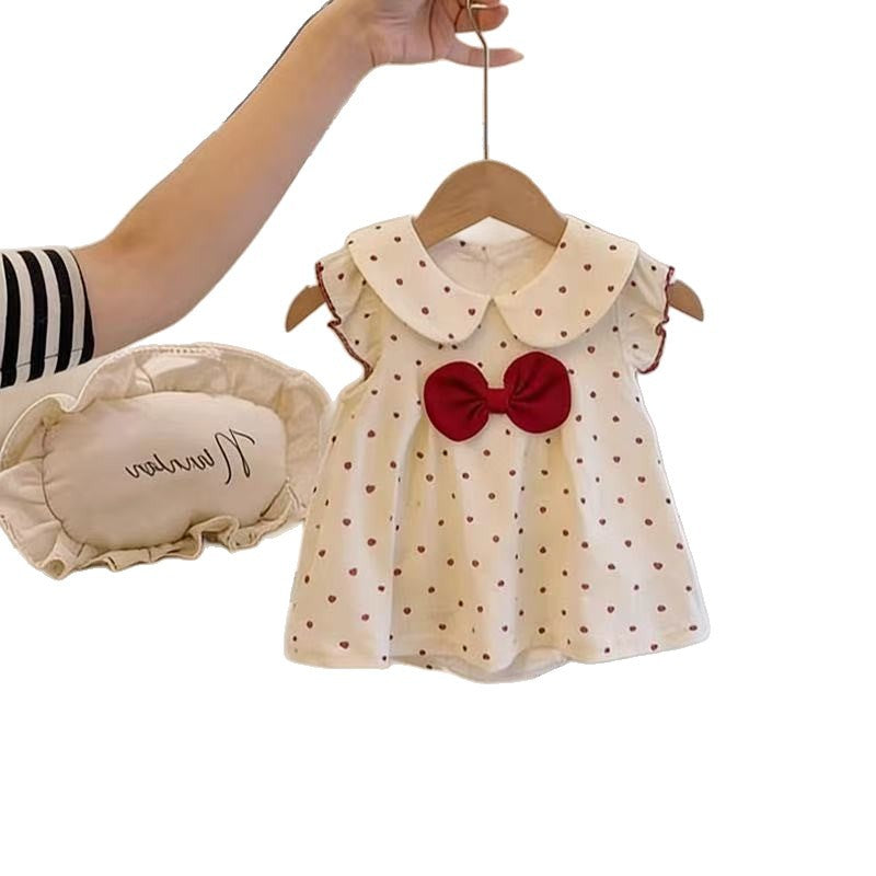 Summer Bloomer With Skirt Dress Romper Jumpsuit, Climbing Suit