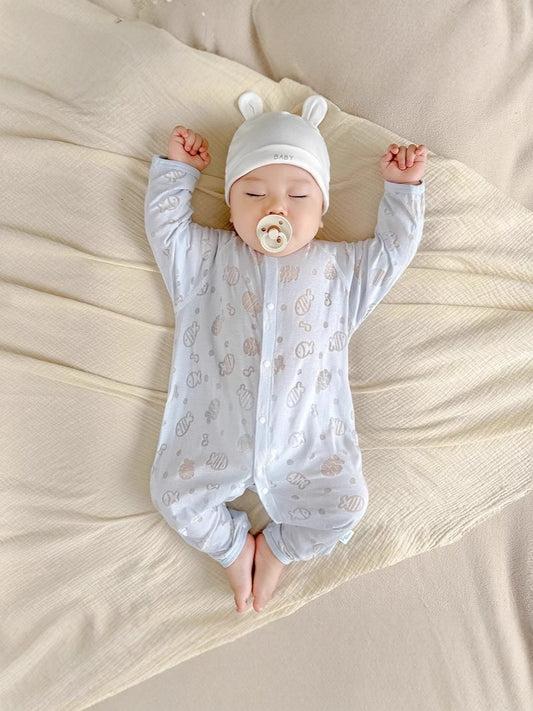 Summer Born Clothes Thin One Month Old Jumpsuit, Climbing Suit