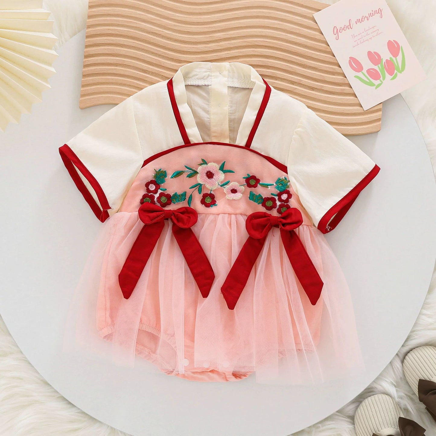 Summer Wear Thin Chinese Style Jumpsuit Western First Month Old Jumpsuit, Climbing Suit