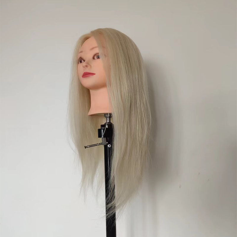Practice Braiding Blowing Scissors Hot Dyeing Bleaching Model Head Doll Other Wig